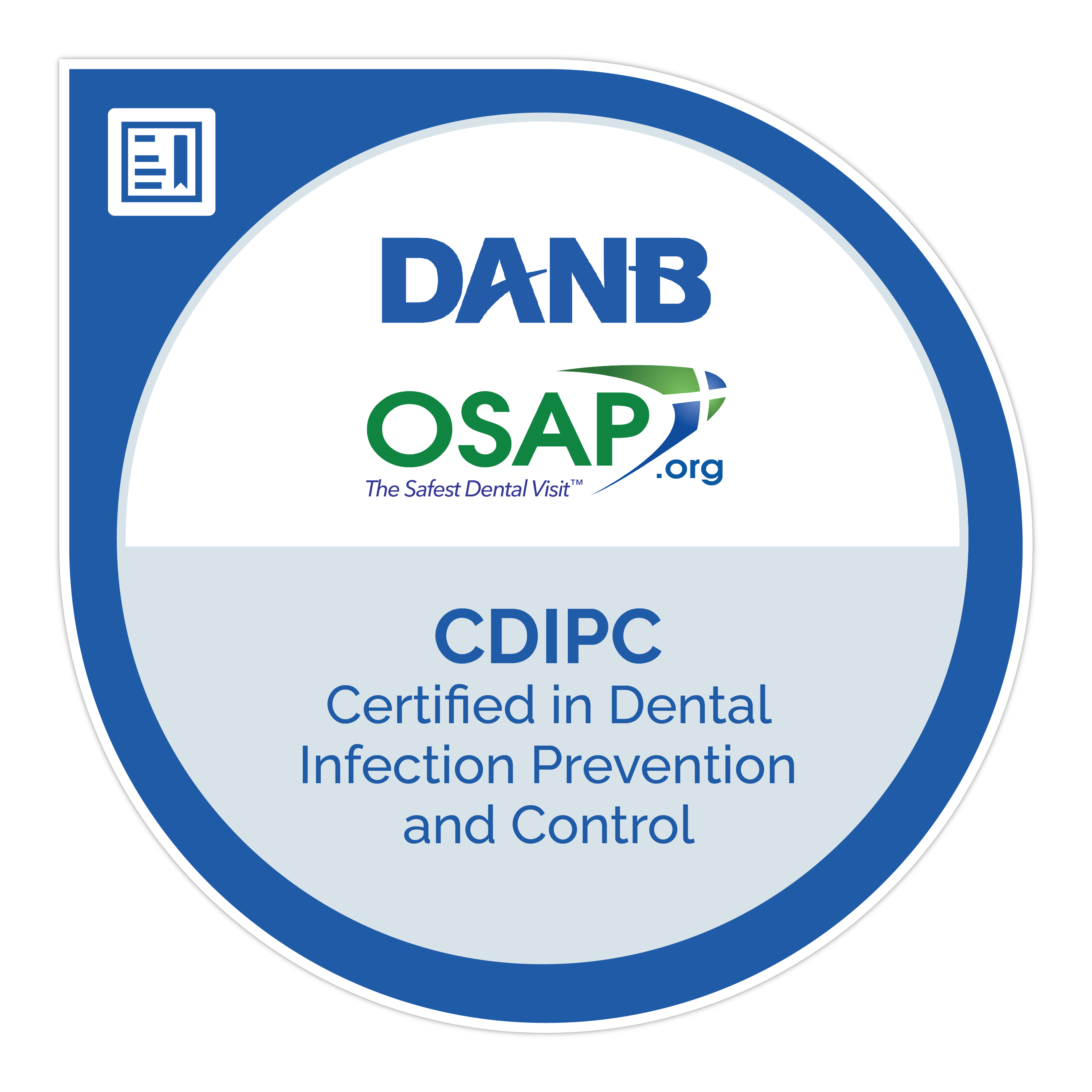 CDIPC - Certified in Dental Infection Prevention and Control